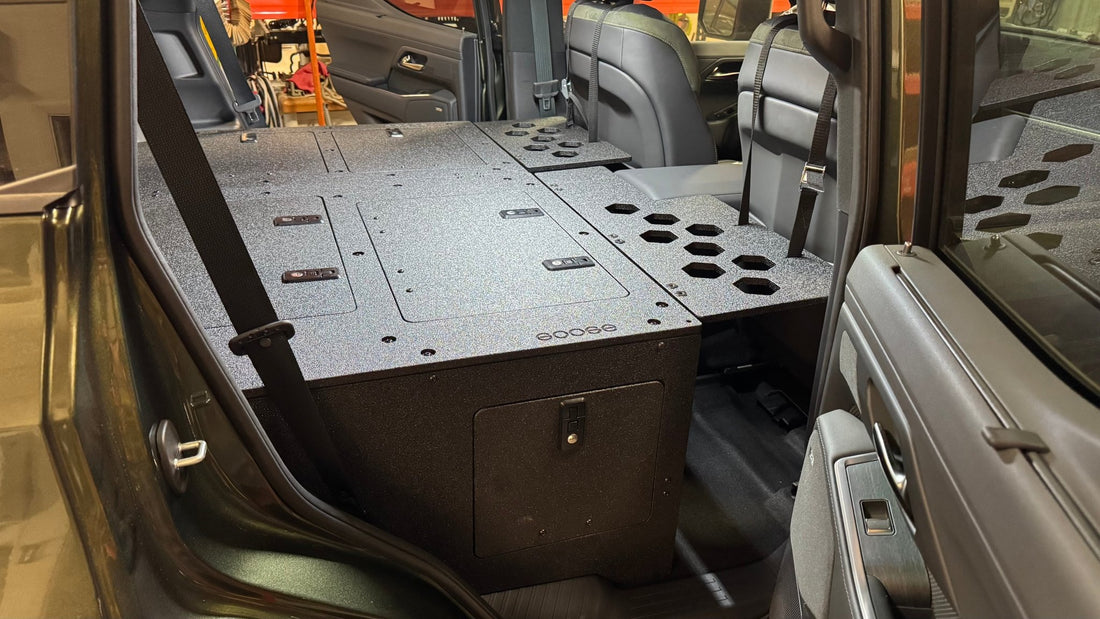 Goose Gear Lexus - GX550 - 2024 - Present - Explore Series - Seat Delete Plate System - Second Row - 10" Module Based