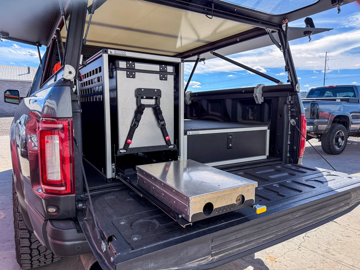 Goose Gear SoCal Ultimate Chef and Storage Package for Ford F150 Raptor 2015 - 2020 2nd Gen. SuperCrew