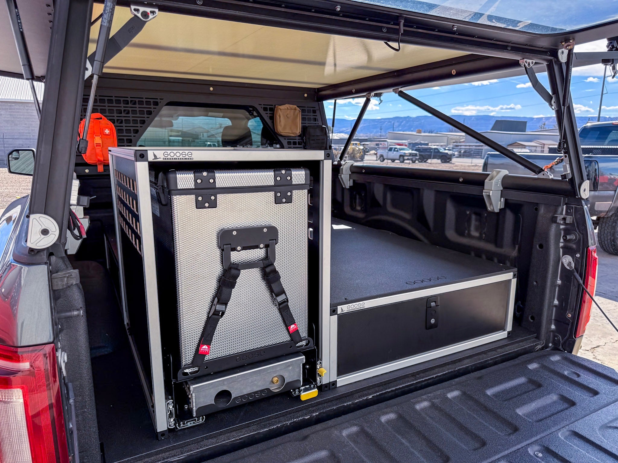Goose Gear SoCal Ultimate Chef and Storage Package for Ford F150 Raptor 2015 - 2020 2nd Gen. SuperCrew