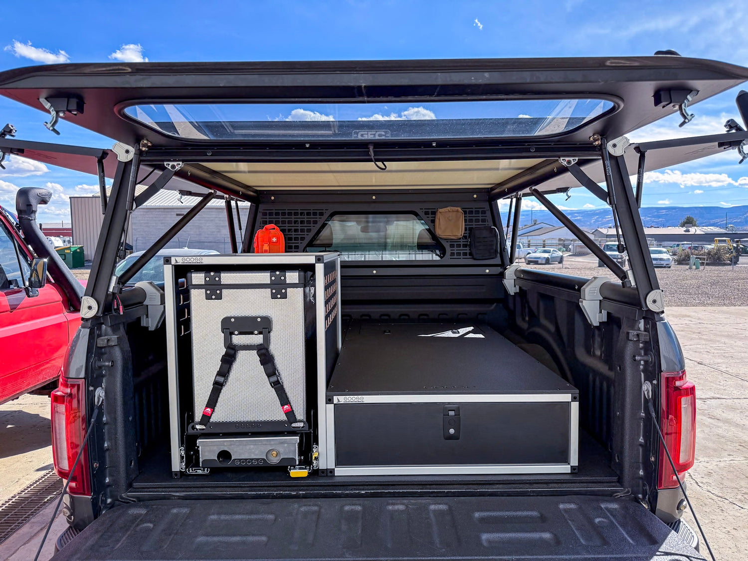 Goose Gear SoCal Ultimate Chef and Storage Package for Ford F150 Raptor 2015 - 2020 2nd Gen. SuperCrew