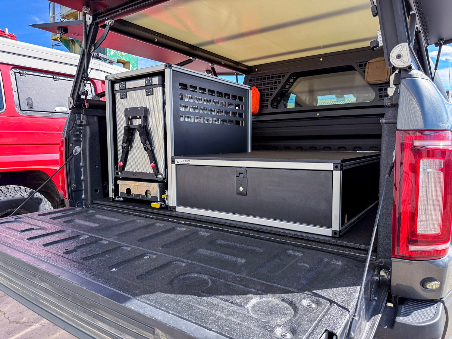 Goose Gear SoCal Ultimate Chef and Storage Package for Ford F150 Raptor 2015 - 2020 2nd Gen. SuperCrew