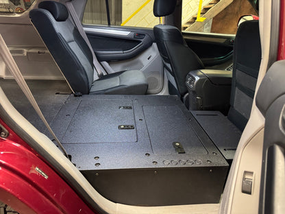 Goose Gear Toyota - 4Runner - 2003-2009 - 4th Gen - Non 3rd Row - Explore Series - Seat Delete Plate System - Second Row - Plate Based