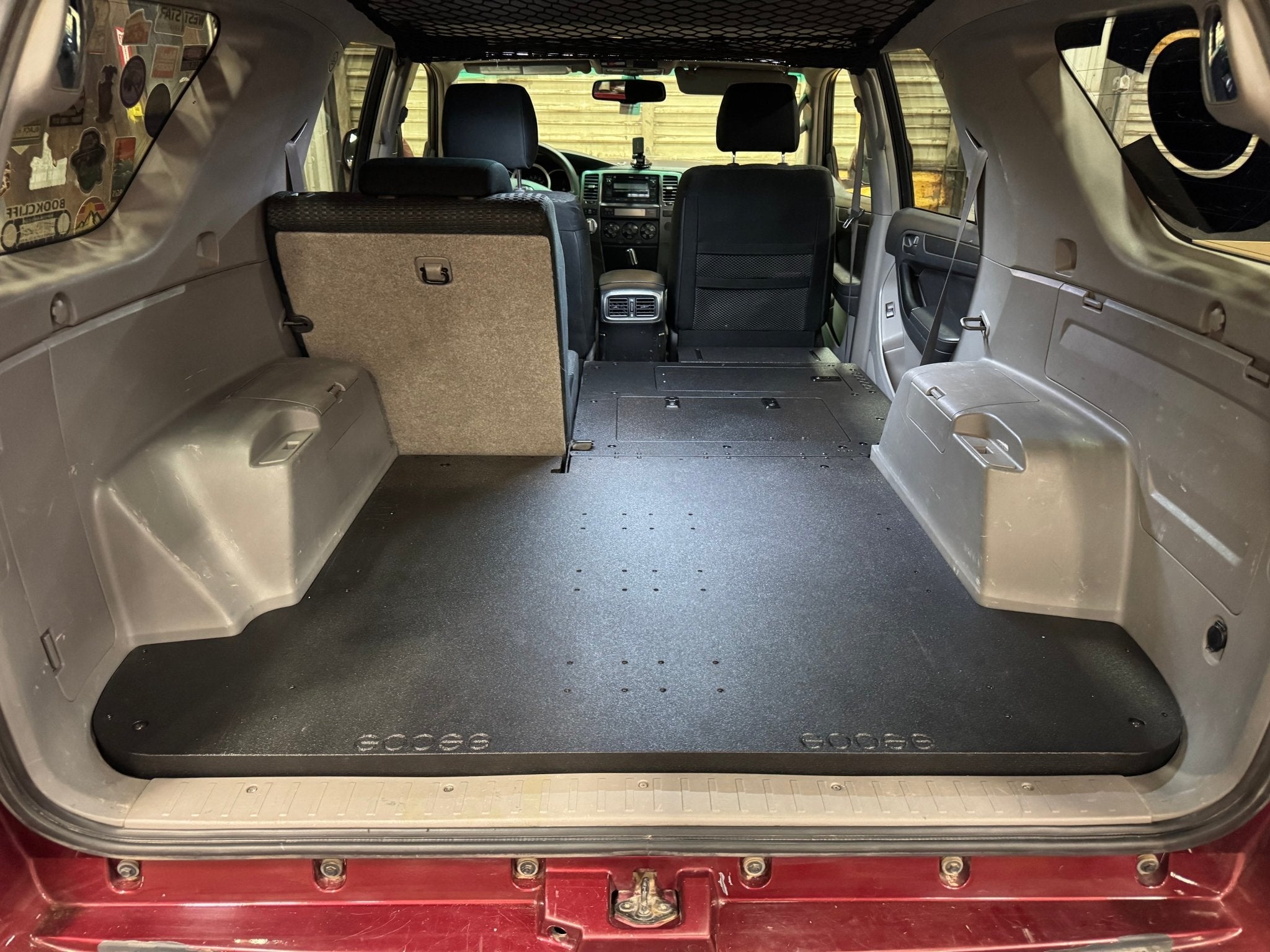 Goose Gear Toyota - 4Runner - 2003-2009 - 4th Gen - Non 3rd Row - Explore Series - Seat Delete Plate System - Second Row - Plate Based