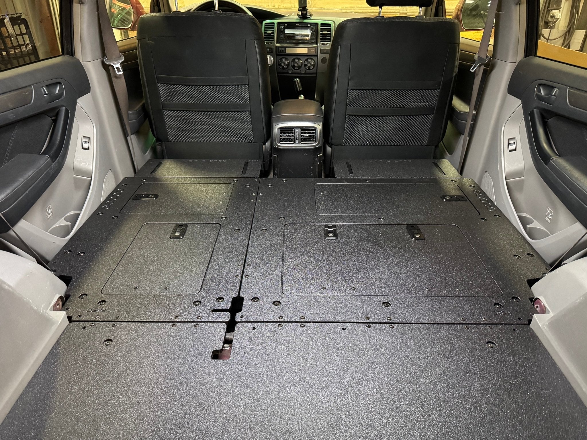 Goose Gear Toyota - 4Runner - 2003-2009 - 4th Gen - Non 3rd Row - Explore Series - Seat Delete Plate System - Second Row - Plate Based