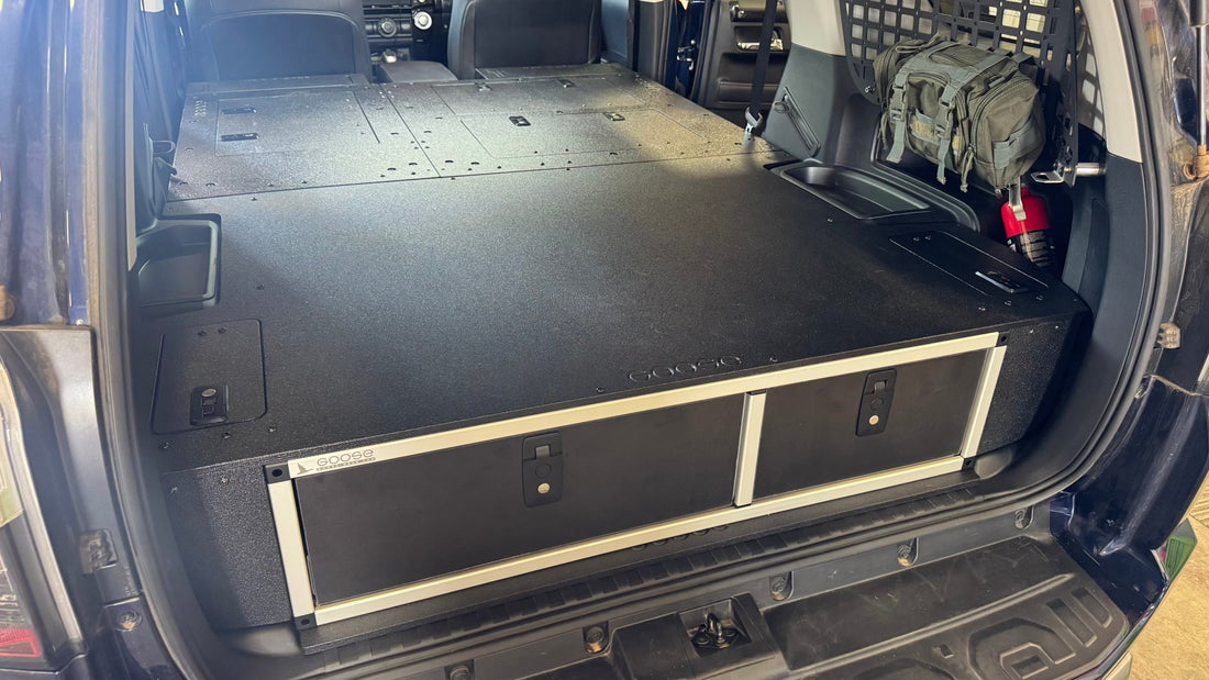 Goose Gear Toyota - 4Runner - 2010 - 2024 - 5th Gen - Standard - Explore Series - V2 Stealth Sleep and Storage Package