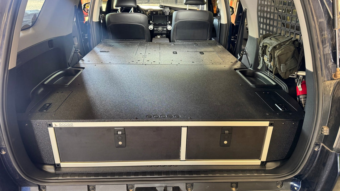 Goose Gear Toyota - 4Runner - 2010 - 2024 - 5th Gen - Standard - Explore Series - V2 Stealth Sleep and Storage Package
