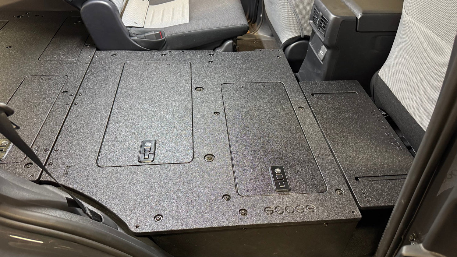 Goose Gear Toyota - 4Runner - 2025 - Present - 6th Gen - Explore Series - Seat Delete Plate System - Plate Based - Non - Hybrid - Non - Third Row Vehicles