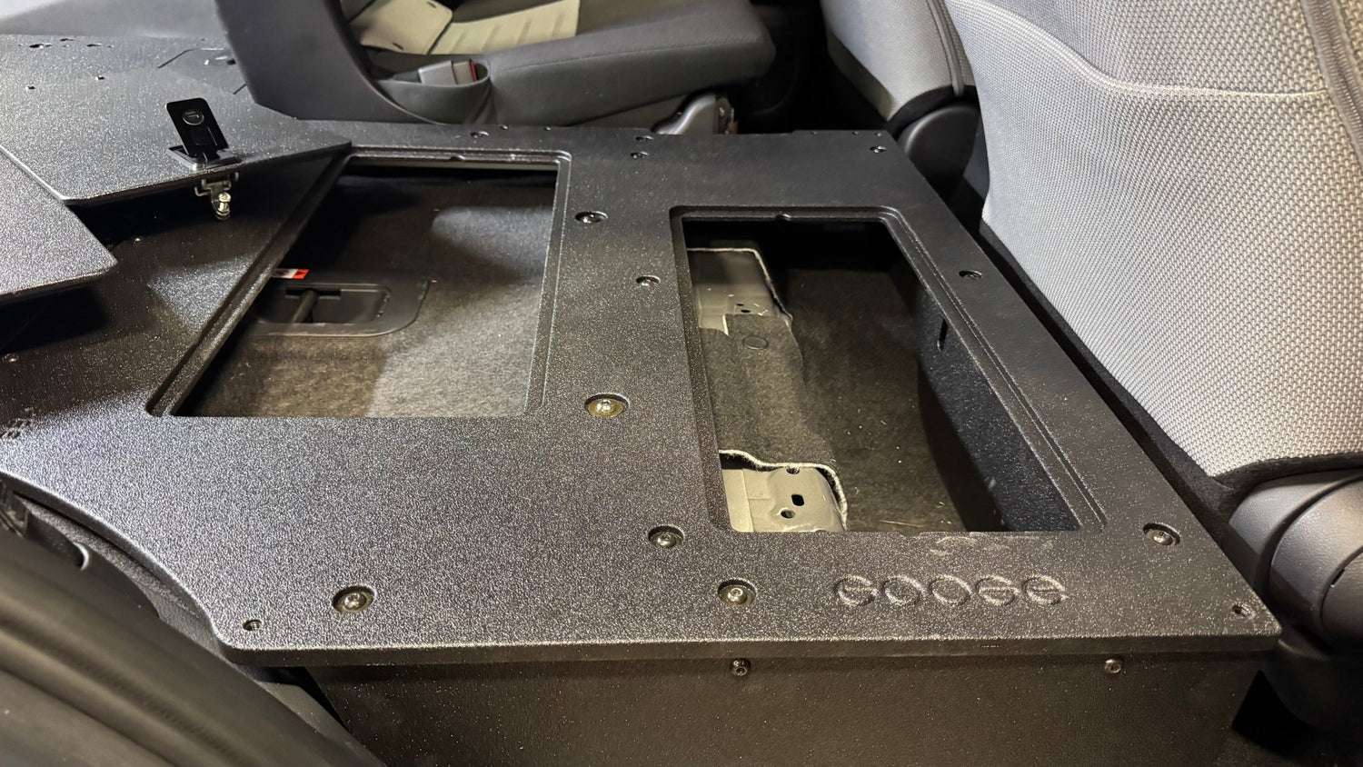 Goose Gear Toyota - 4Runner - 2025 - Present - 6th Gen - Explore Series - Seat Delete Plate System - Plate Based - Non - Hybrid - Non - Third Row Vehicles