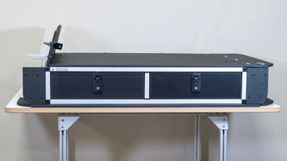 Goose Gear Toyota Land Cruiser 1991 - 1997 80 Series - Side x Side Drawer Module with Fitted Top Plate - 43 - 3/8" W x 8" H x 40" D