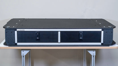 Goose Gear Toyota Land Cruiser 1991 - 1997 80 Series - Side x Side Drawer Module with Fitted Top Plate - 43 - 3/8" W x 8" H x 40" D