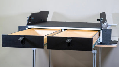 Goose Gear Toyota Land Cruiser 1991 - 1997 80 Series - Side x Side Drawer Module with Fitted Top Plate - 43 - 3/8" W x 8" H x 40" D