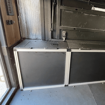 Goose Gear Alu-Cab Canopy Camper V2 - Jeep Gladiator 2019-Present JT - Rear Utility Module - 5&