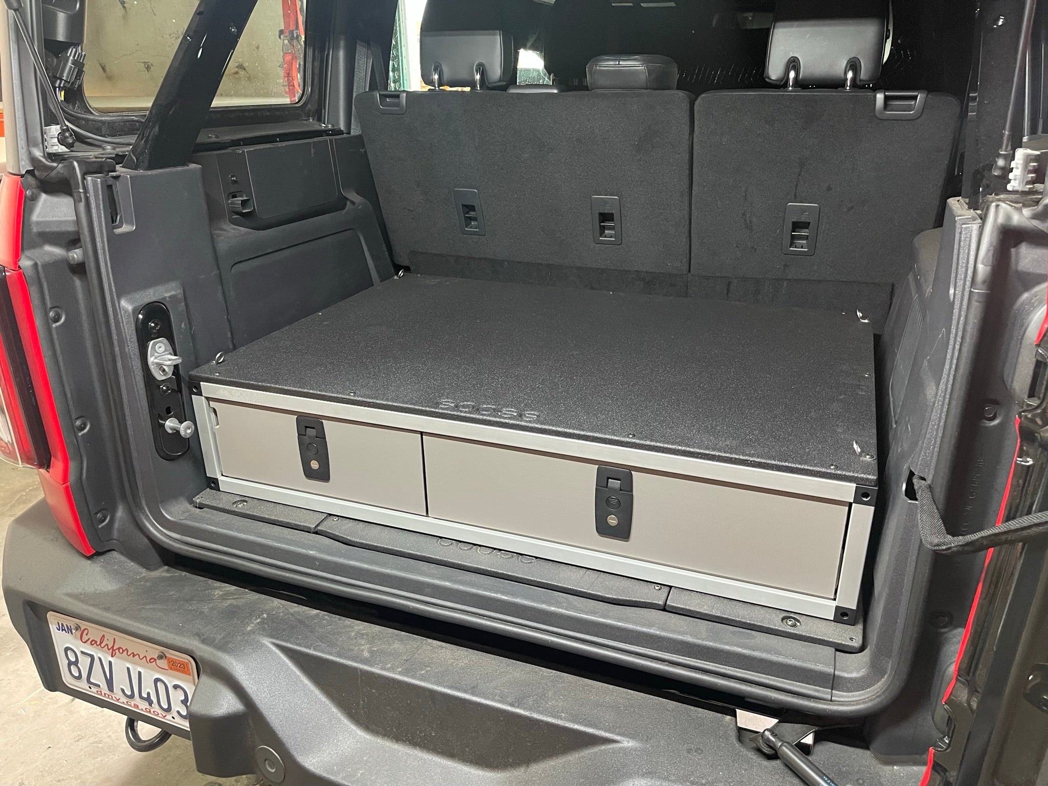Goose Gear Ford Bronco 2021-Present 6th Gen. - Side x Side Drawer Module - 41 3/8&quot; Wide x 28&quot; Depth