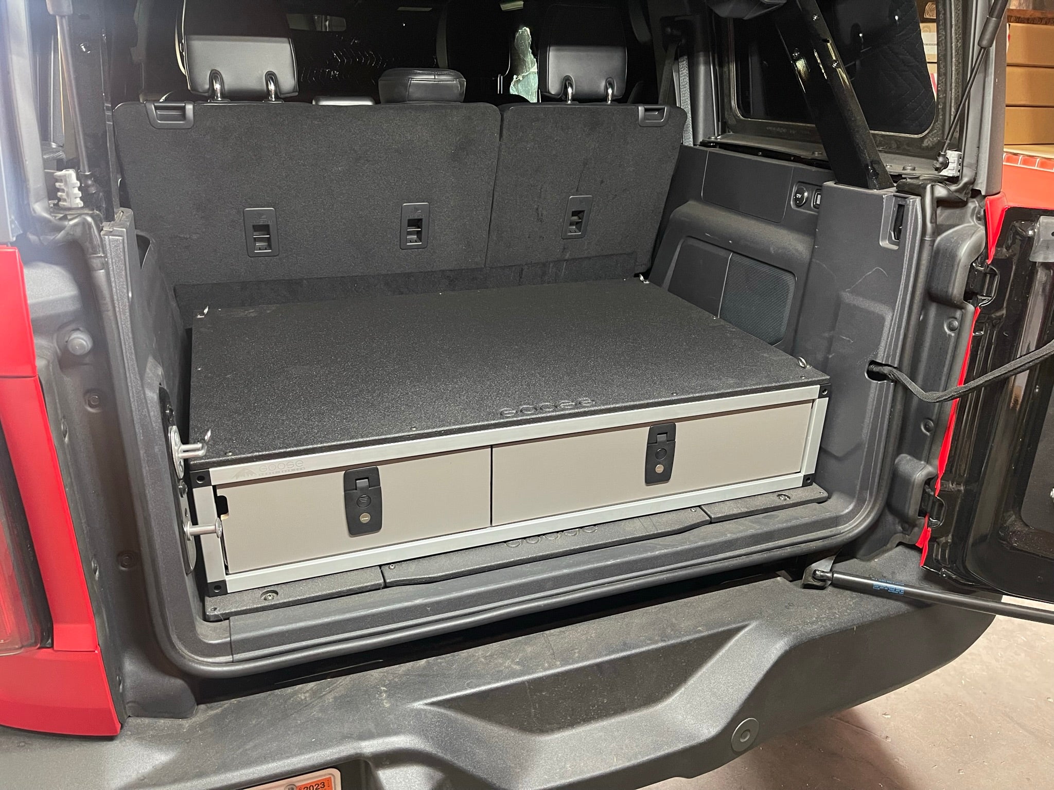 Goose Gear Ford Bronco 2021-Present 6th Gen. - Side x Side Drawer Module - 41 3/8&quot; Wide x 28&quot; Depth