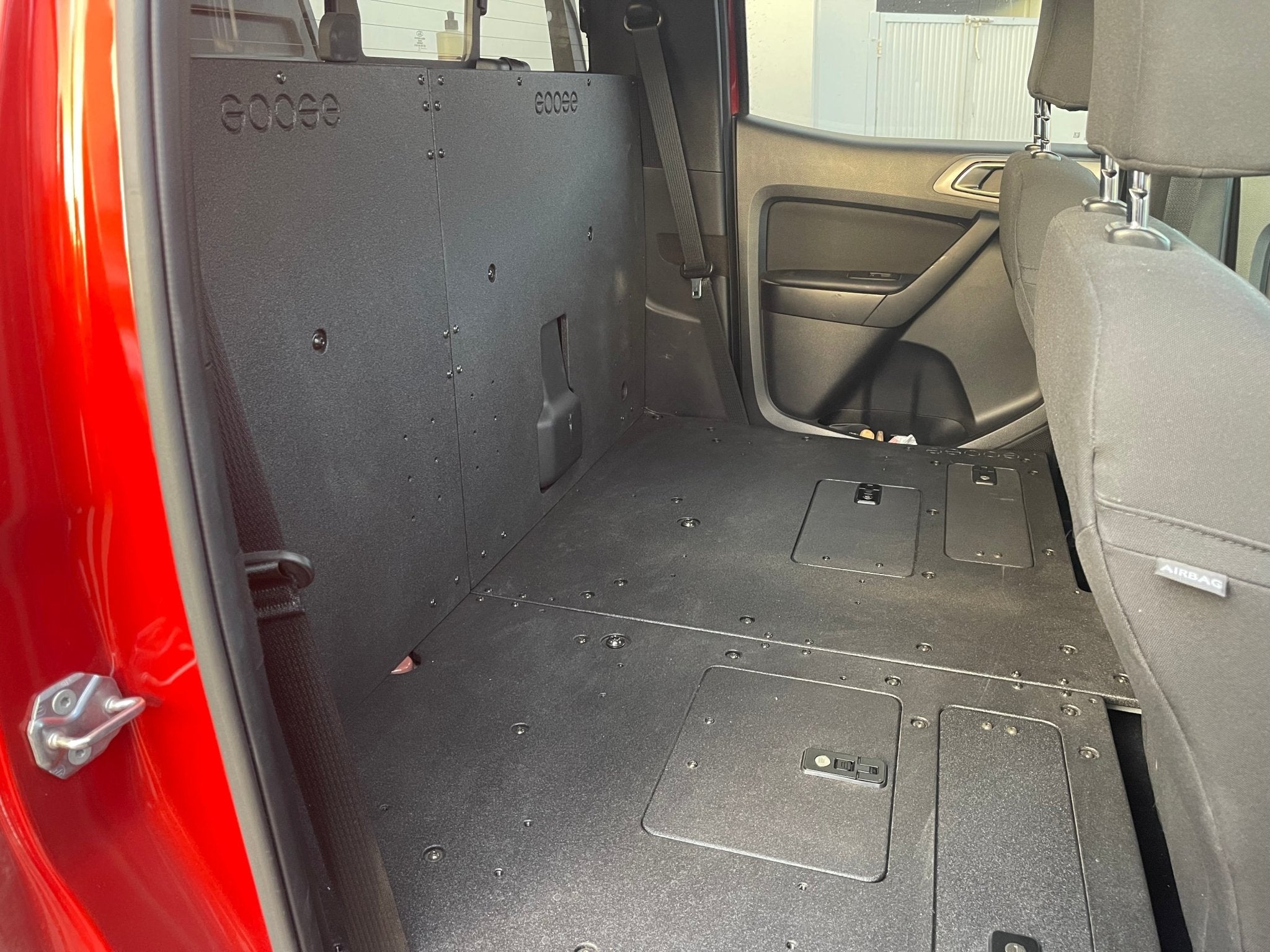 Goose Gear Ford Ranger 2019-Present 4th Gen. Super Crew - Back Seat ...