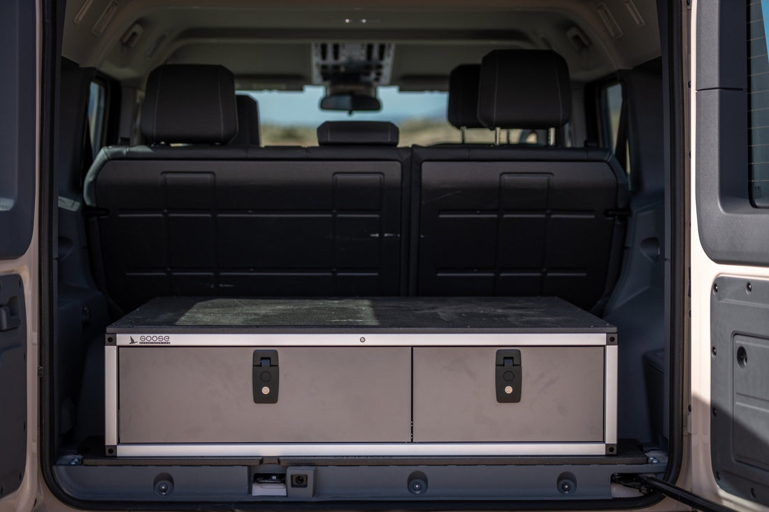 Goose Gear Ineos - Grenadier - 2024-Present - 1st Gen - Explore Series - Side X Side Drawer Module - 41 3/8&quot;W x 10&quot;H x 34&quot;D