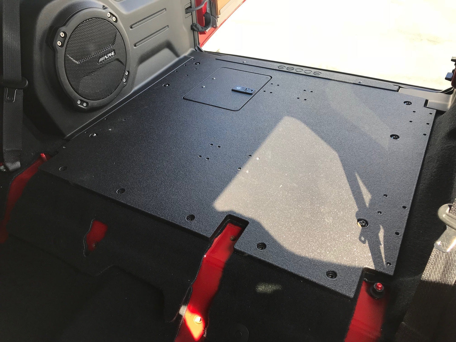 Goose Gear Jeep Wrangler 2021-Present 392 4 Door - Rear Plate System