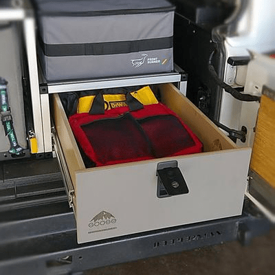 Goose Gear Jeep Wrangler JK 2007-2018 2 Door - Single Drawer Module - 19 3/16&quot; Wide x 36&quot; Depth