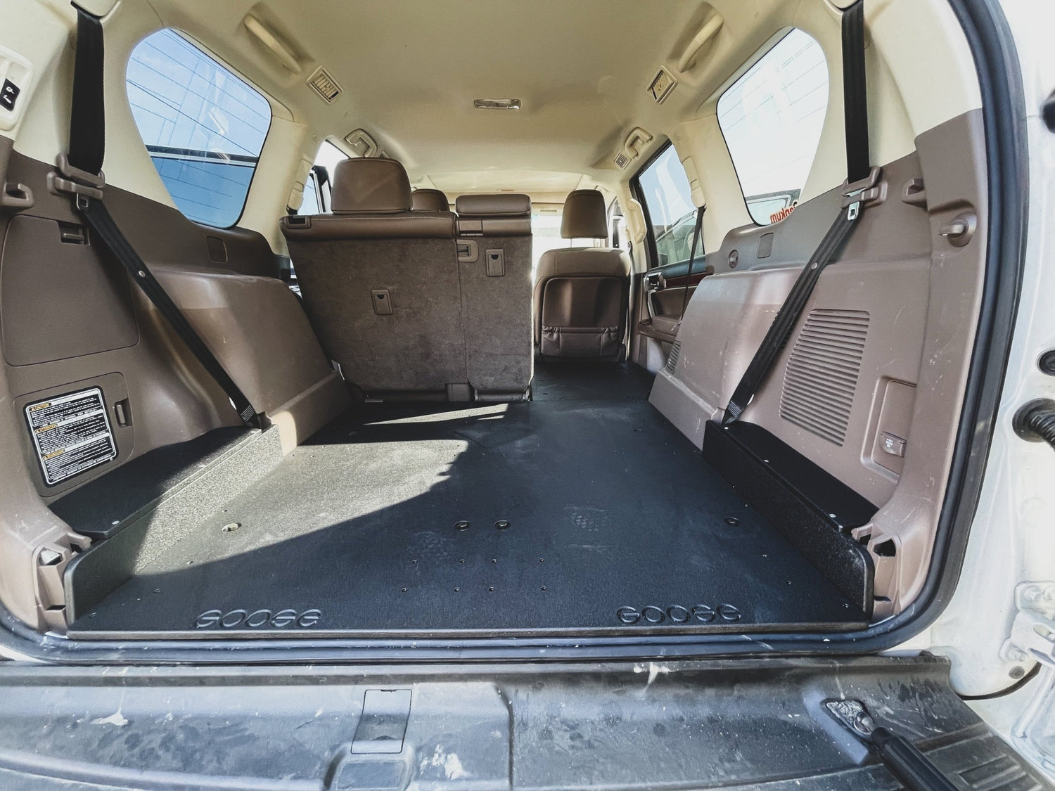 Goose Gear Lexus GX460 2010-2023 - Second Row Seat Delete Plate System