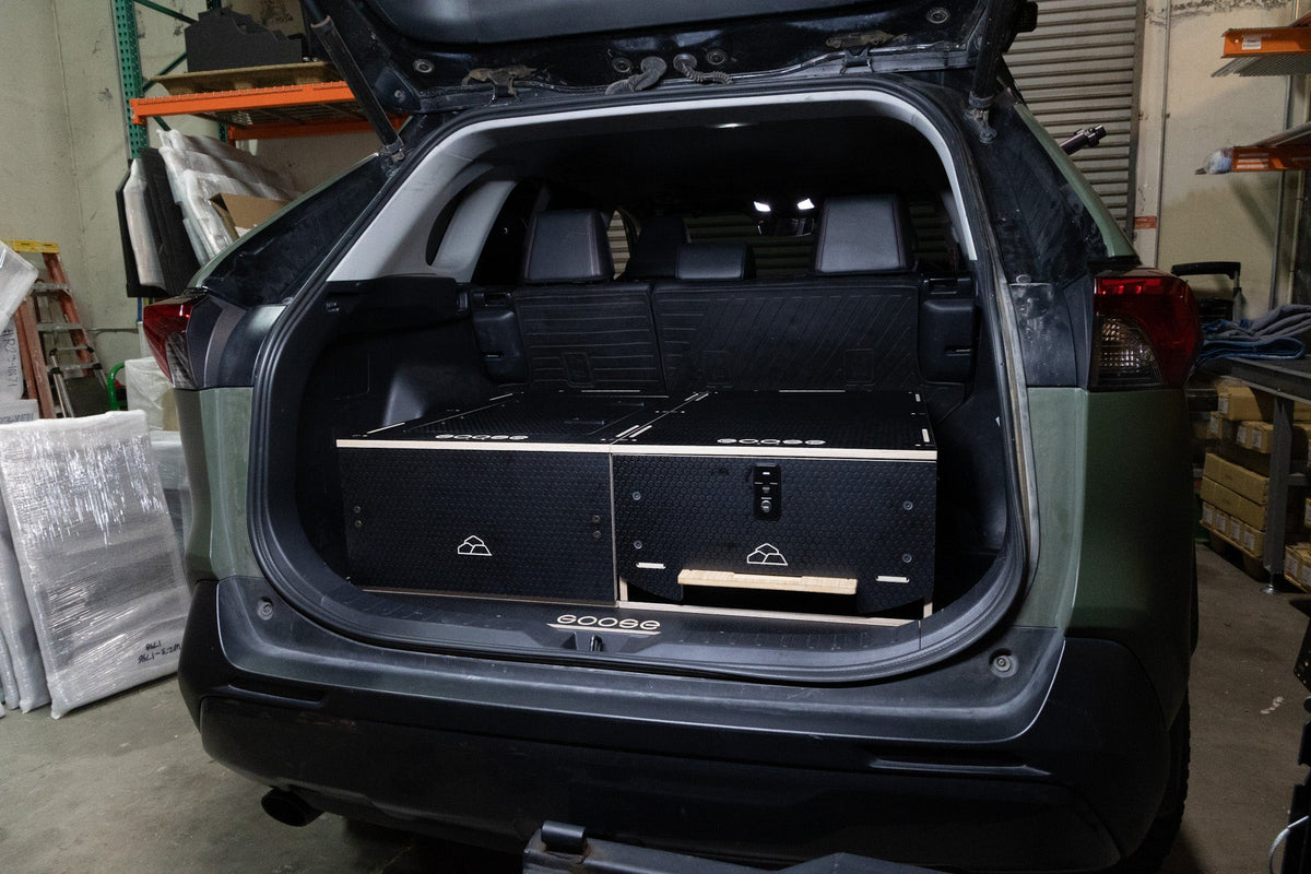 Rav4 Storage Goose Gear Rear Storage Package - Toyota RAV4 Drawers 2019-Present 5th Gen.