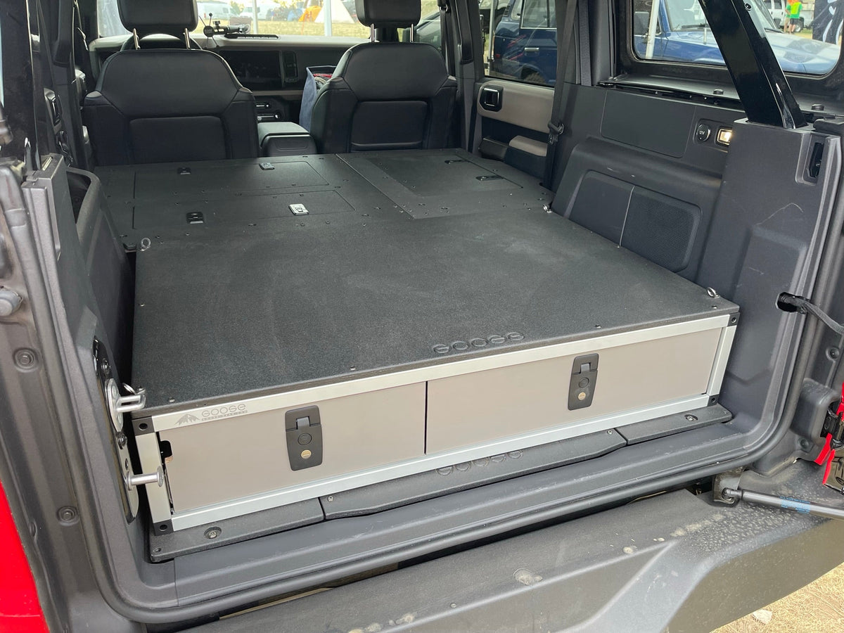 Goose Gear Stealth Sleep and Storage Drawer Package for Ford Bronco ...