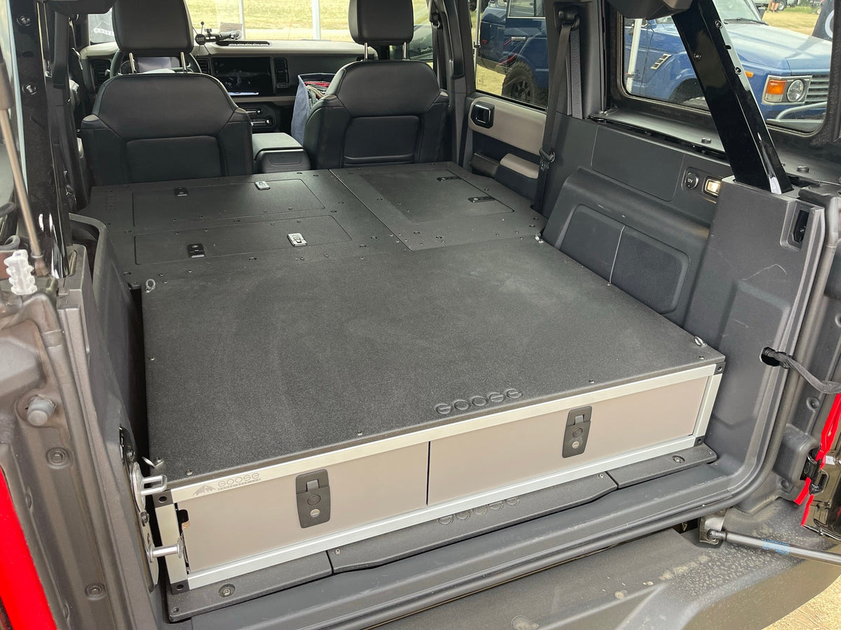 Goose Gear Stealth Sleep and Storage Drawer Package for Ford Bronco ...