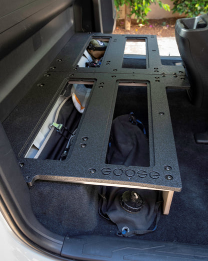 Goose Gear Toyota Tacoma 2016-Present 3rd Gen. Access Cab without Factory Seats - Second Row Seat Delete Plate System