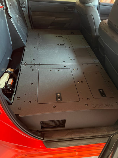 Goose Gear Toyota Tundra 2022-Present 3rd Gen. CrewMax - Second Row Seat Delete Plate System