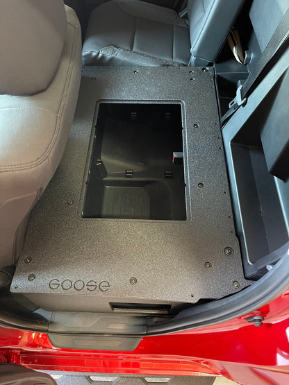 Goose Gear Toyota Tundra 2022-Present 3rd Gen. DoubleCab - Second Row Seat Delete Plate System