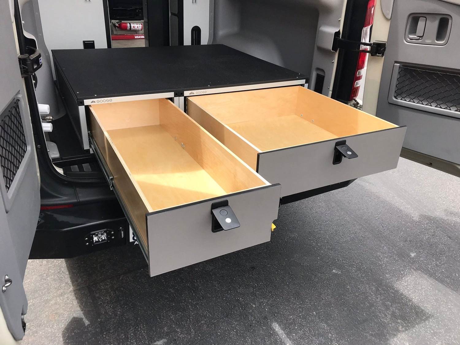 Goose Gear Winnebago Revel 2017-2020 - Side x Side Base Drawer System